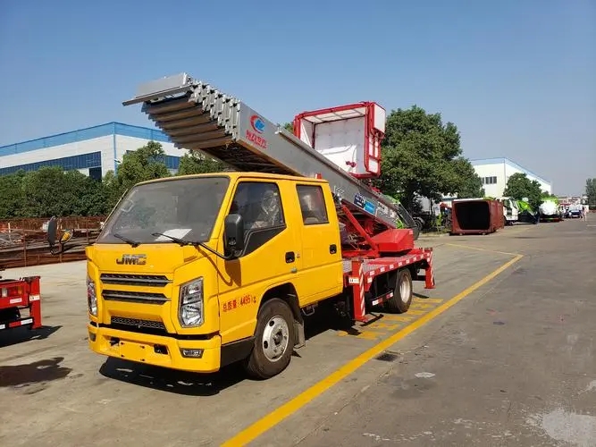 大田镇附近云梯车出租 砂石搬运